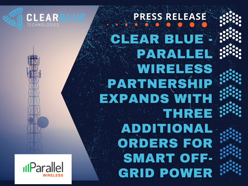 Clear Blue – Parallel Wireless Partnership Expands with Three ...